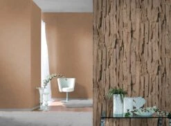 Vliestapete Braun Holz Optik Rasch African Queen 2 473216 -Home Wallpaper Store Vliestapete braun Holz Optik Struktur Rasch 2